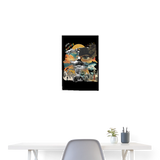 Helian, Frau, 1st | Poster 40x60 cm - Weiß