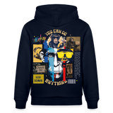 Xurjin, Affe, 1st | Cruiser, Unisex Bio-Hoodie - Navy
