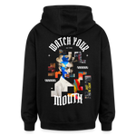 Dewrês, Frau, 1st | Freshhood, Oversized Unisex Hoodie - Schwarz