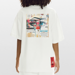Marsyros, Augen, 1st | Heve, Heavyweight Oversized Bio T-Shirt, Unisex - OFF WHITE
