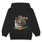 Baranê, Fernseher, 1st | Kinder Zip Hoodie - Schwarz
