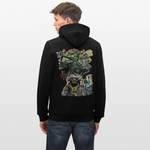 Oceani, Berge, 1st | Cruiser, Unisex Bio-Hoodie - Schwarz
