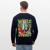Perseus, Beten, 1st | Roller, Unisex Bio-Sweatshirt - Navy