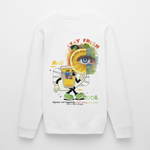 Neptaros, Zitrone, 1st | Roller, Unisex Bio-Sweatshirt - Weiß