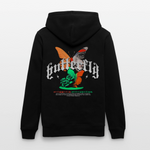Noşîrêwan, Schmetterling, 1st | Cruiser, Unisex Bio-Hoodie - Schwarz