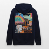 Nyxaris, Windmühle, 1st | Cruiser, Unisex Bio-Hoodie - Navy