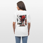 Dracorius, Liebe, 1st | Essential, Relaxed Fit Unisex Bio T-Shirt - Weiß
