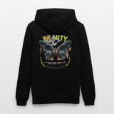 Harith, Schmetterling, 1st | Cruiser, Unisex Bio-Hoodie - Schwarz