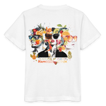 Sylvaris, Gesichter, 1st | Kinder Bio T-Shirt - Weiß