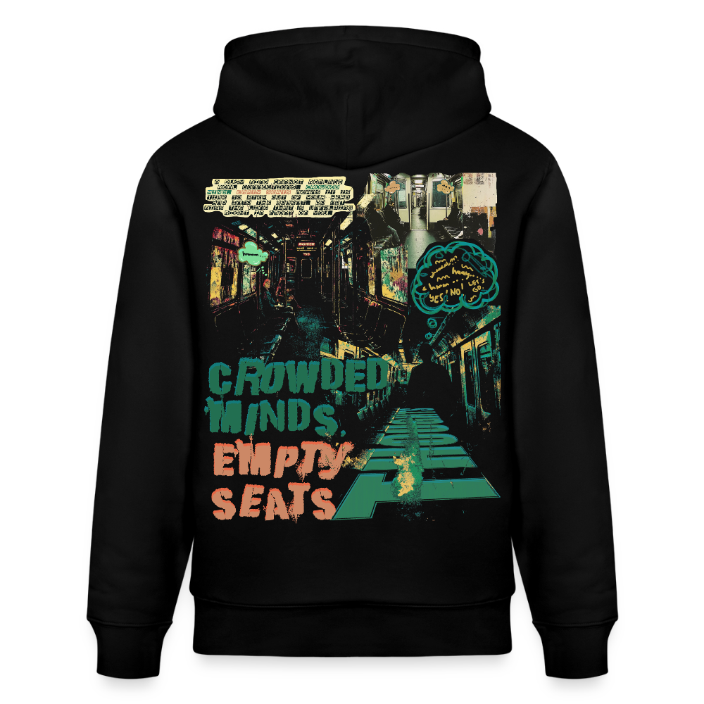 Gaian, U-Bahn, 1st | Cruiser, Unisex Bio-Hoodie - Schwarz