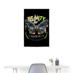 Harith, Schmetterling, 1st | Poster 60x90 cm - Weiß