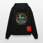 Izanami, Berge, 1st | Heavyweight Oversized Bio Hoodie, Unisex - SOLID BLACK