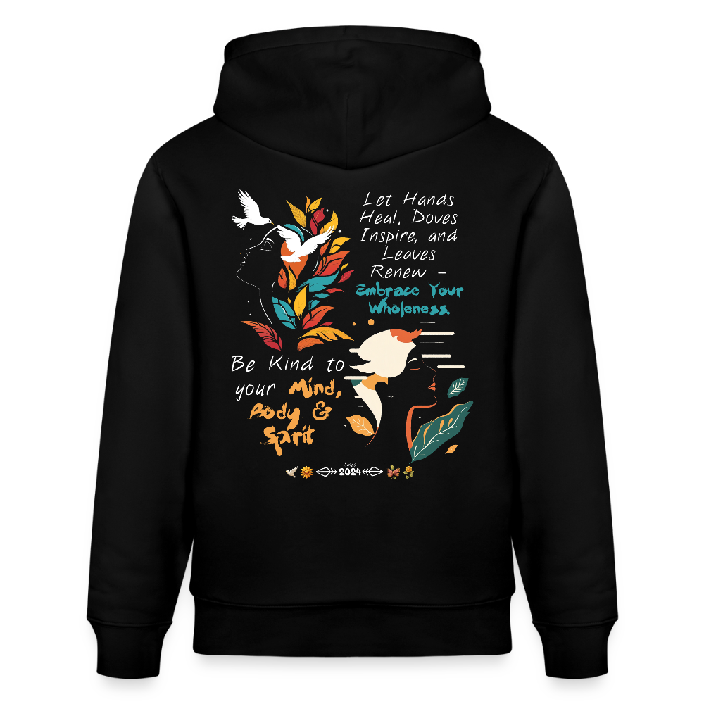 Arwa, Taube, 1st | Cruiser, Unisex Bio-Hoodie - Schwarz