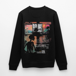 Erosan, Fenster, 1st | Roller, Unisex Bio-Sweatshirt - Schwarz