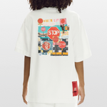 Solvarion, Stopp, 1st | Heve, Heavyweight Oversized Bio T-Shirt, Unisex - OFF WHITE