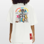 Zarethor, Kamera, 1st | Heve, Heavyweight Oversized Bio T-Shirt, Unisex - OFF WHITE