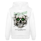 Gliesaron, Totenkopf, 1st | Cruiser, Unisex Bio-Hoodie - Weiß