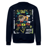 Shahzada, Kassetten, 1st | Roller, Unisex Bio-Sweatshirt - Navy
