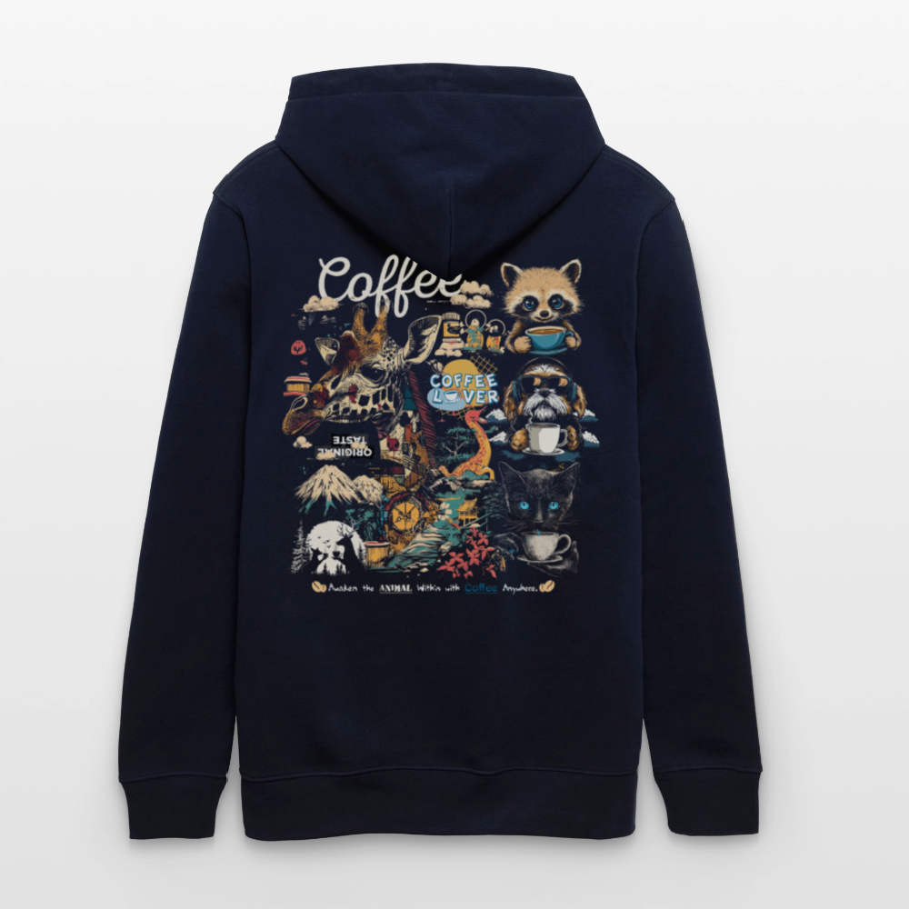 Tritonan, Kaffee, 1st | Cruiser, Unisex Bio-Hoodie - Navy