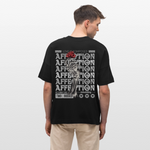 Zeusun, Rose, 1st | Blaster, Oversize Bio T-Shirt, Unisex - Schwarz