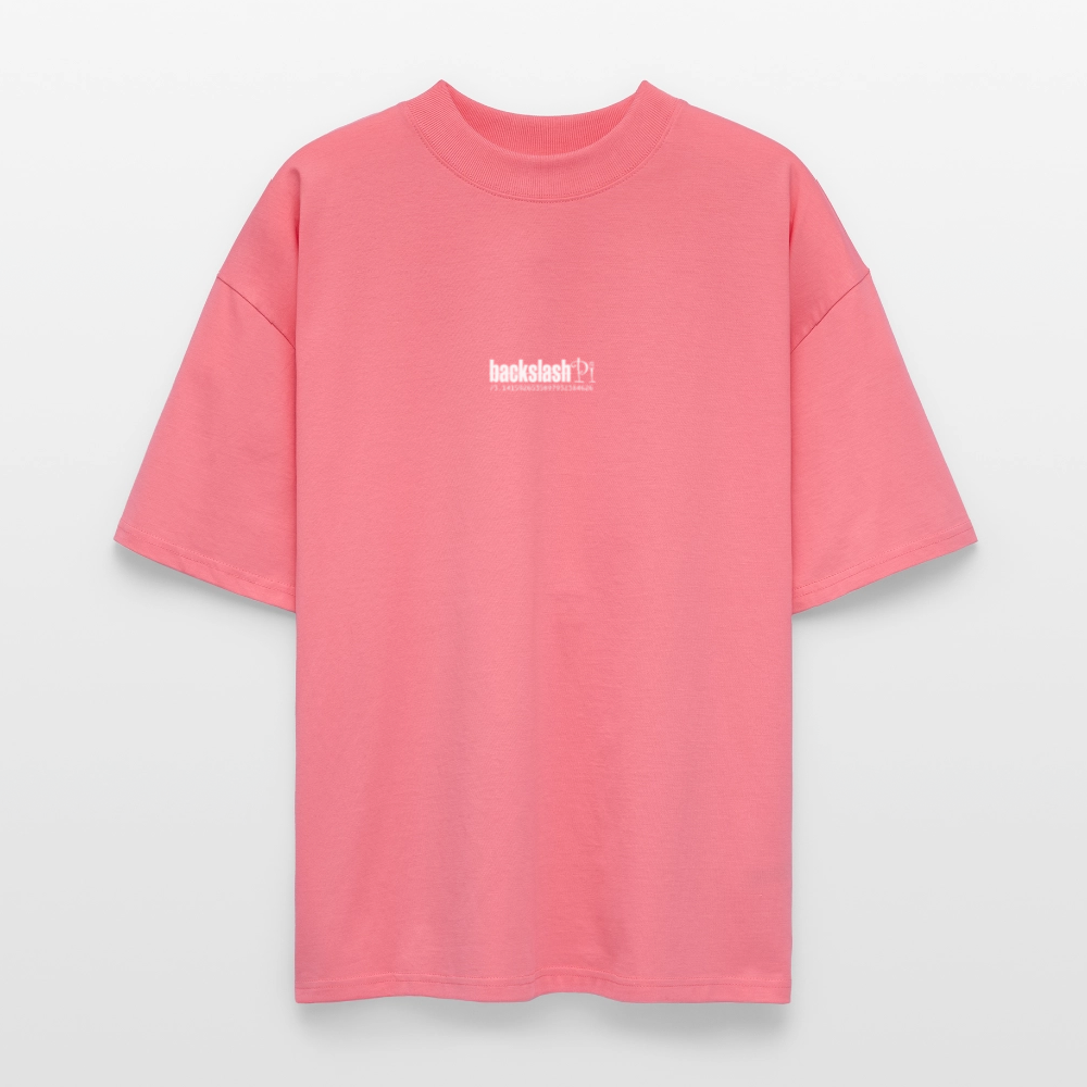 Zeusun, Rose, 1st | Blaster, Oversize Bio T-Shirt, Unisex - Pink 