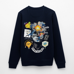 Rhean, Glühbirne, 1st | Roller, Unisex Bio-Sweatshirt - Navy