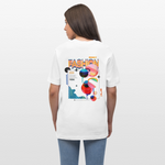 Ragnarion, Planeten, 1st | Essential, Relaxed Fit Unisex Bio T-Shirt - Weiß