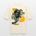 Stellara, Glühbirne, 1st | Blaster, Oversize Bio T-Shirt, Unisex - Weißgrau