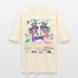 Malakar, Gaming, 1st | Blaster, Oversize Bio T-Shirt, Unisex - Weißgrau