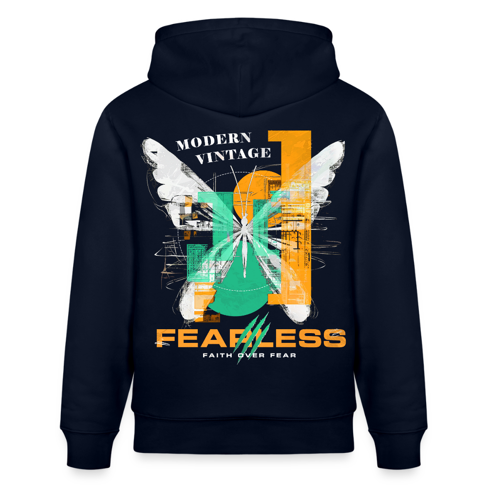 Azazîl, Schmetterling, 1st | Cruiser, Unisex Bio-Hoodie - Navy