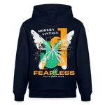 Azazîl, Schmetterling, 1st | Cruiser, Unisex Bio-Hoodie - Navy