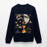 Tsukuyomi, Sanduhr, 1st | Roller, Unisex Bio-Sweatshirt - Navy