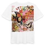 Azaroth, Schmetterling, 1st | Teenager Bio T-Shirt - Weiß
