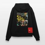 Dionyson, U-Bahn, 1st | Heavyweight Oversized Bio Hoodie, Unisex - SOLID BLACK