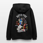 Dewrês, Frau, 1st | Freshhood, Oversized Unisex Hoodie - Schwarz