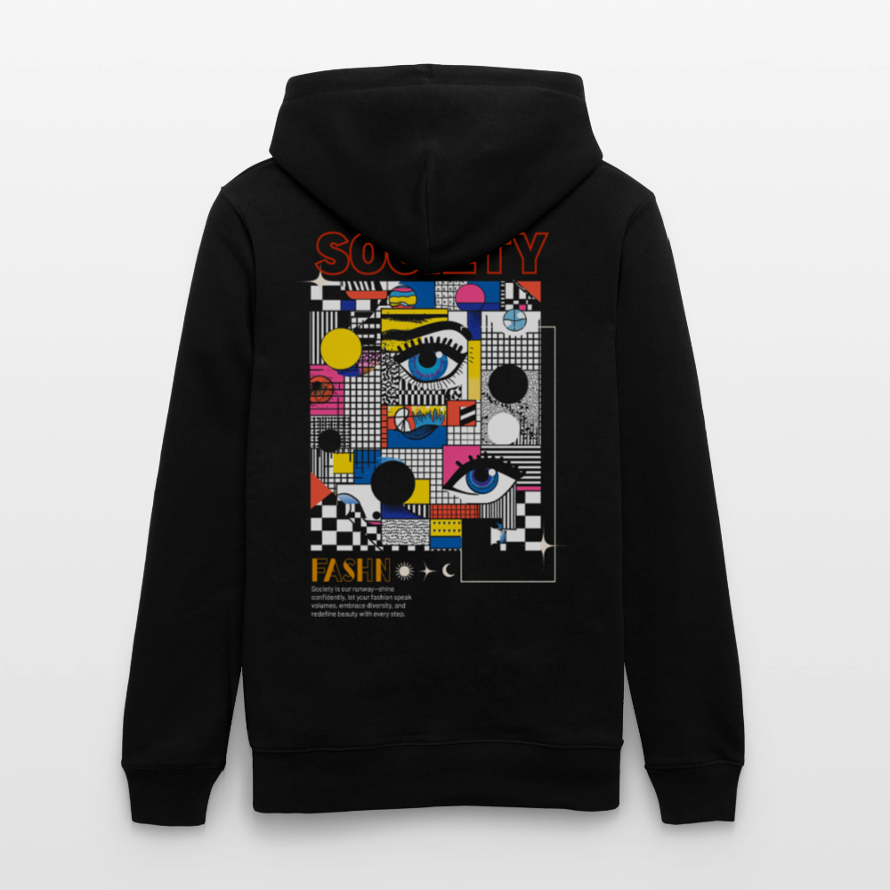 Shennong, Augen, 1st | Cruiser, Unisex Bio-Hoodie - Schwarz