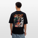 Qareen, Sonnenbrille, 1st | Breezy, Oversized Unisex T-Shirt - Schwarz