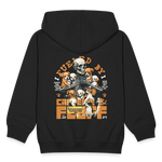 Nyxian, Skelet & Welpen, 1st | Kinder Zip Hoodie - Schwarz