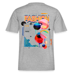 Ragnarion, Planeten, 1st | Essential, Relaxed Fit Unisex Bio T-Shirt - Grau meliert
