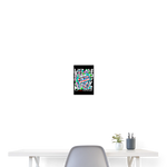 Raijin, Kassetten, 1st | Poster 20x30 cm - Weiß