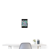 Raijin, Kassetten, 1st | Poster 20x30 cm - Weiß