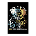 Fujin, Totenkopf, 1st | Poster 60x90 cm - Weiß
