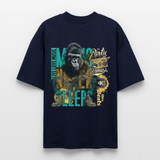 Herakles, Gorilla, 1st | Blaster, Oversize Bio T-Shirt, Unisex - Navy