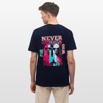 Tenjin, Alpaka, 1st | Essential, Relaxed Fit Unisex Bio T-Shirt - Navy