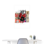 Galevar, Liebe, 1st | Poster 60x90 cm - Weiß