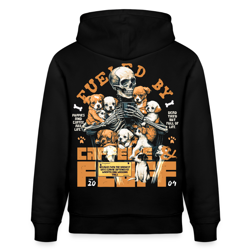 Nyxian, Skelet & Welpen, 1st | Cruiser, Unisex Bio-Hoodie - Schwarz