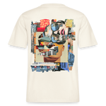 Seraphion, Gesichter, 1st | Essential, Relaxed Fit Unisex Bio T-Shirt - Naturweiß 