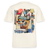 Seraphion, Gesichter, 1st | Essential, Relaxed Fit Unisex Bio T-Shirt - Naturweiß 