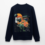 Izanagi, Sonnenbrille, 1st | Roller, Unisex Bio-Sweatshirt - Navy