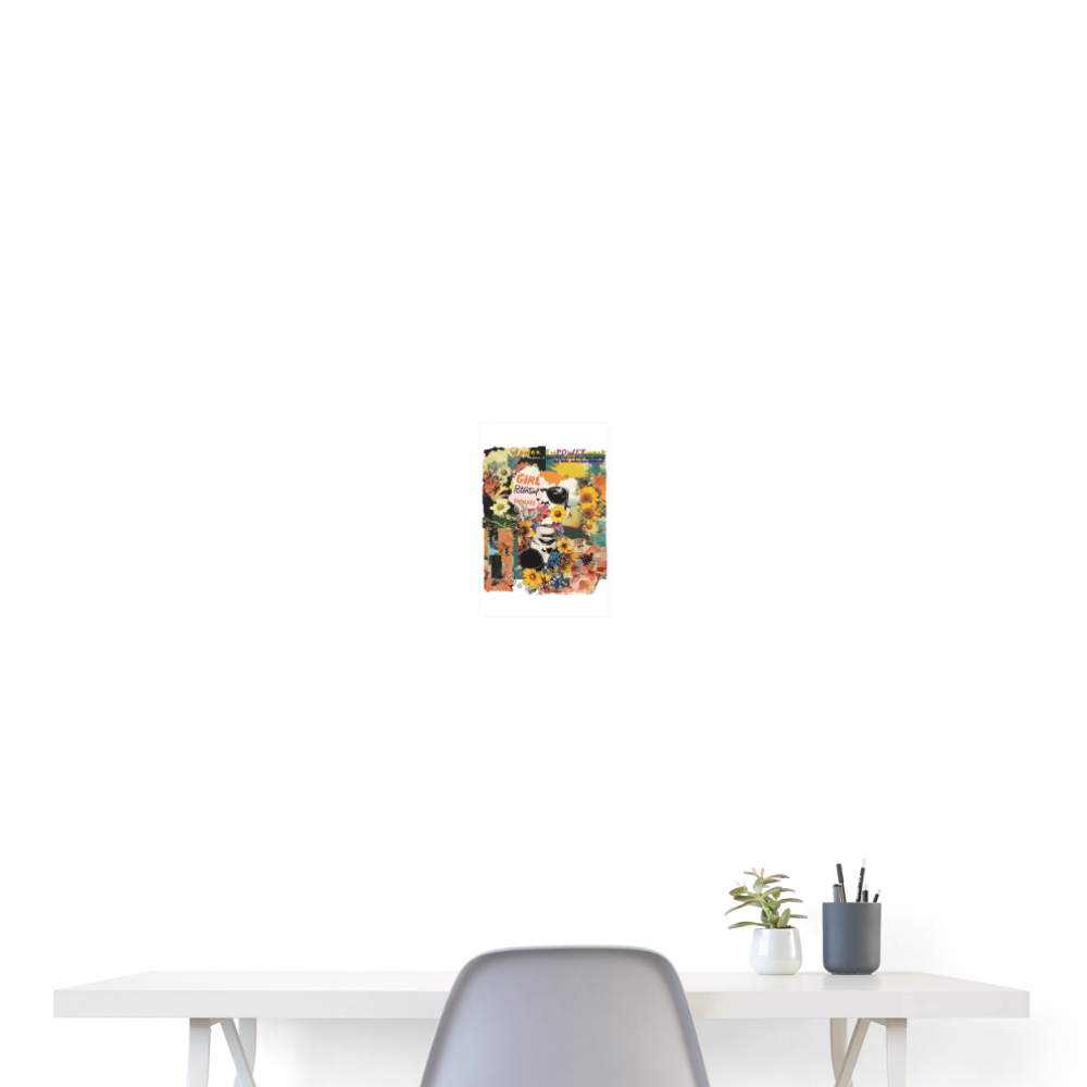 Vaelthar, Blumen, 1st | Poster 20x30 cm - Weiß
